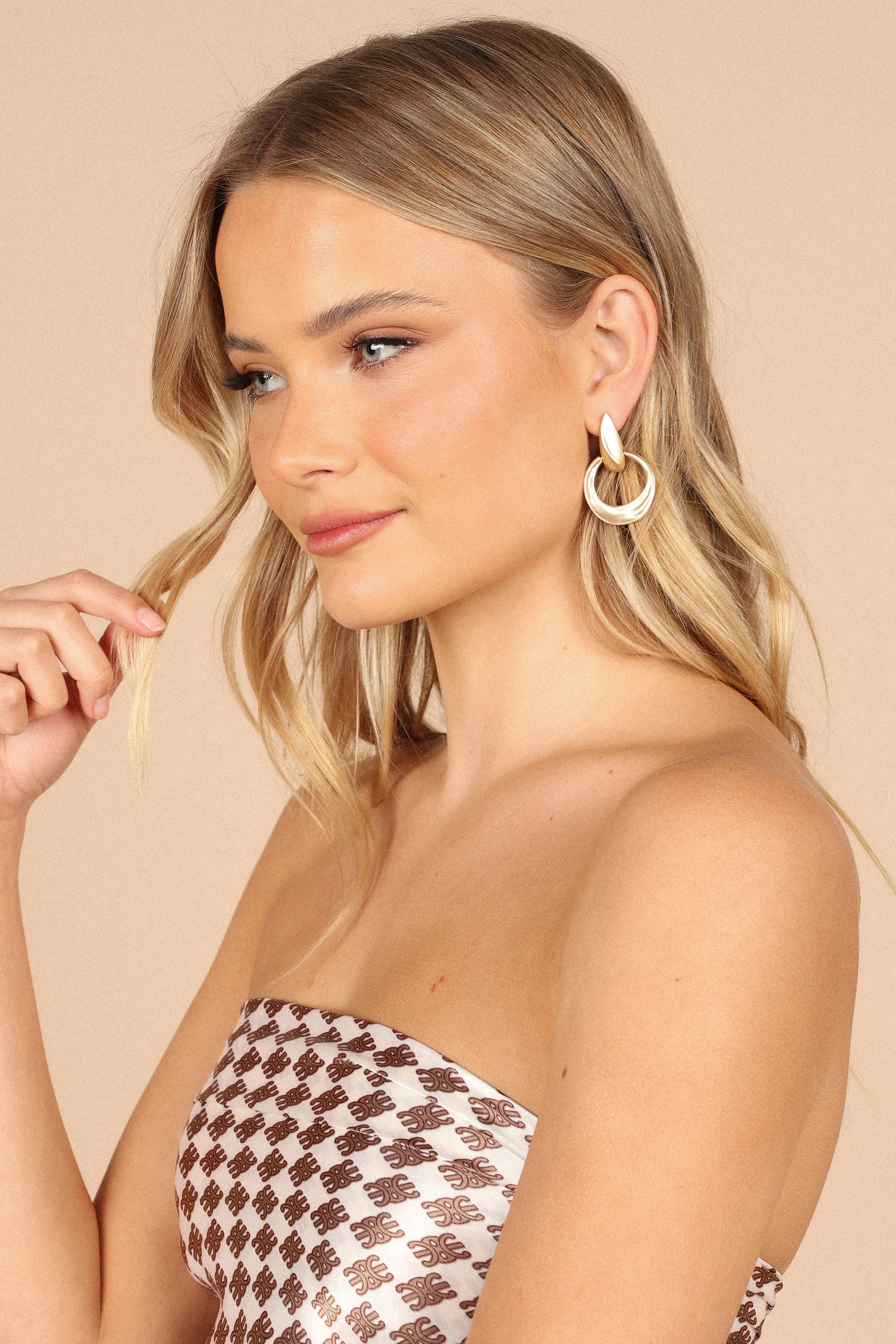 Ciclo Earring - Gold - Image 4