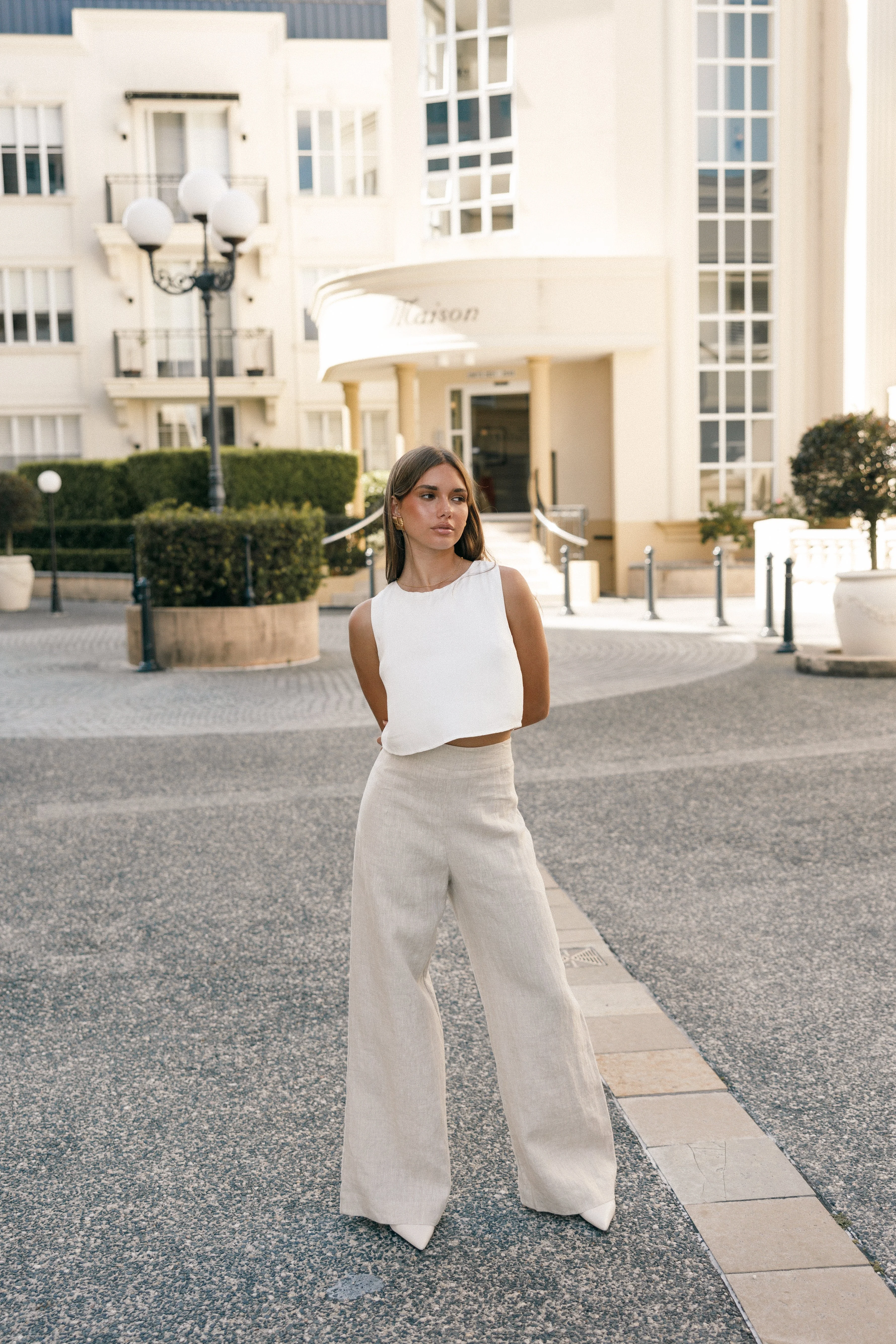 Devlin Pant - Beige - Image 3