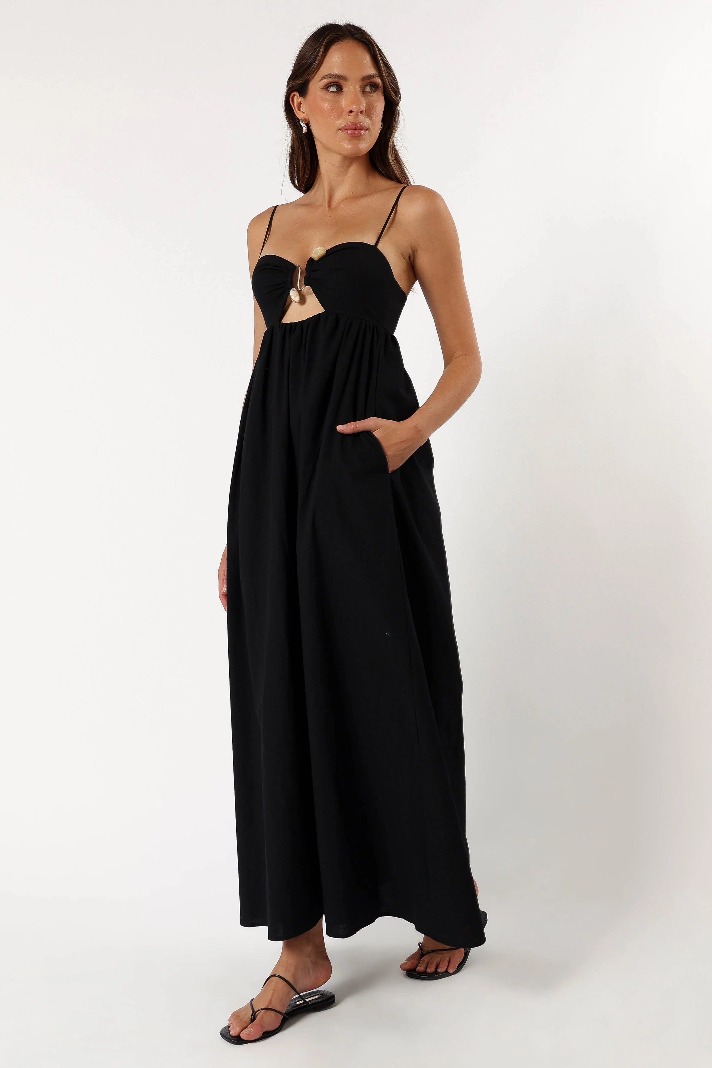 Tanala Maxi Dress - Black - Image 5