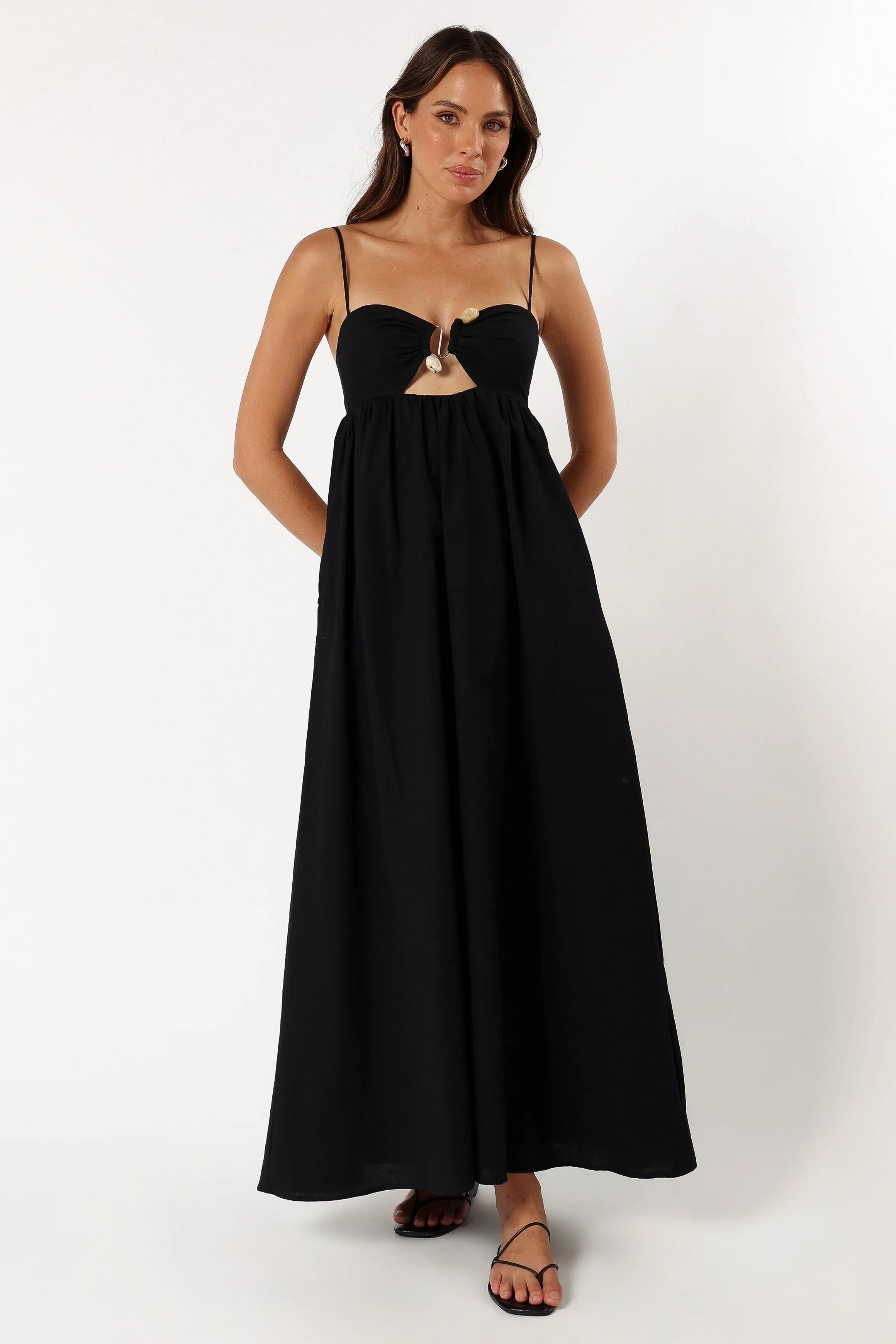 Tanala Maxi Dress - Black - Image 8